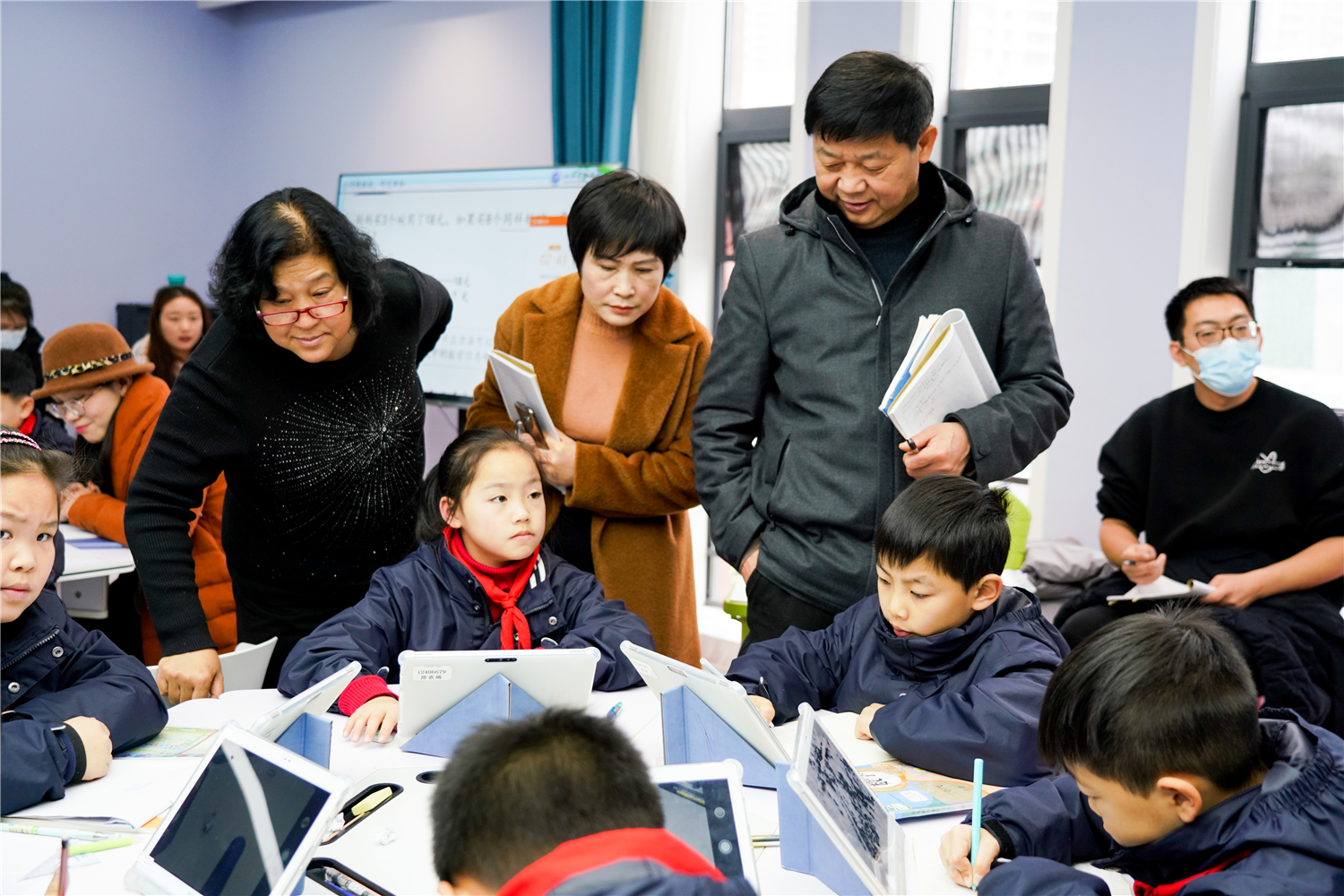 【专家引领】——北师大专家莅临我校指导数学教学工作